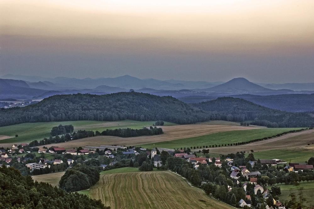 Hotel Erblehngericht Papstdorf Bagian luar foto