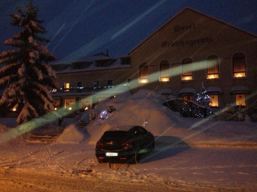 Hotel Erblehngericht Papstdorf Bagian luar foto