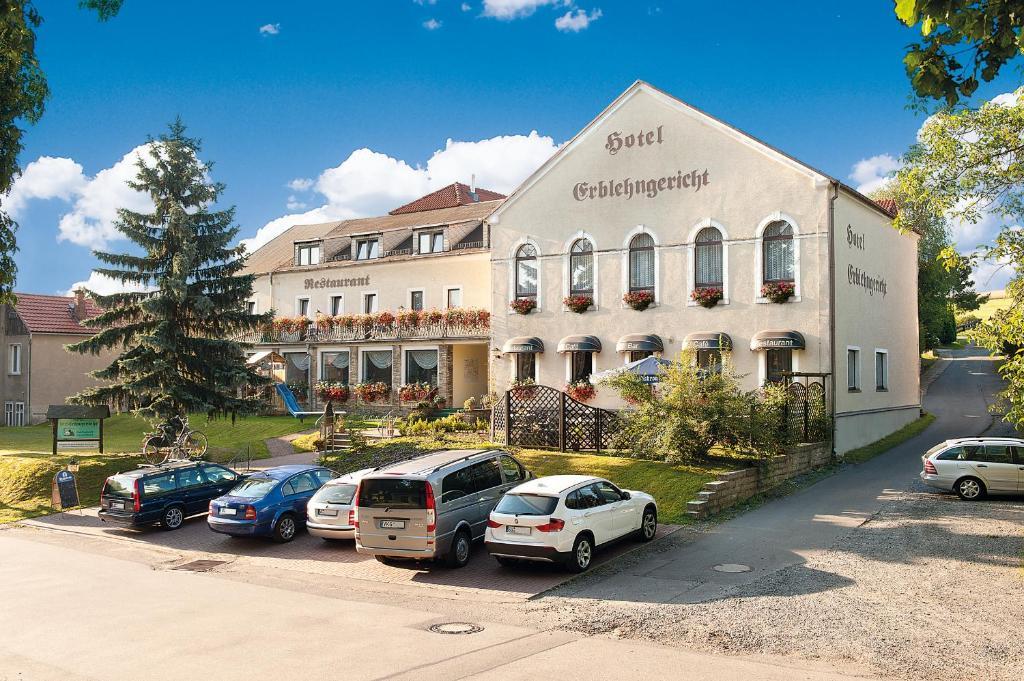 Hotel Erblehngericht Papstdorf Bagian luar foto